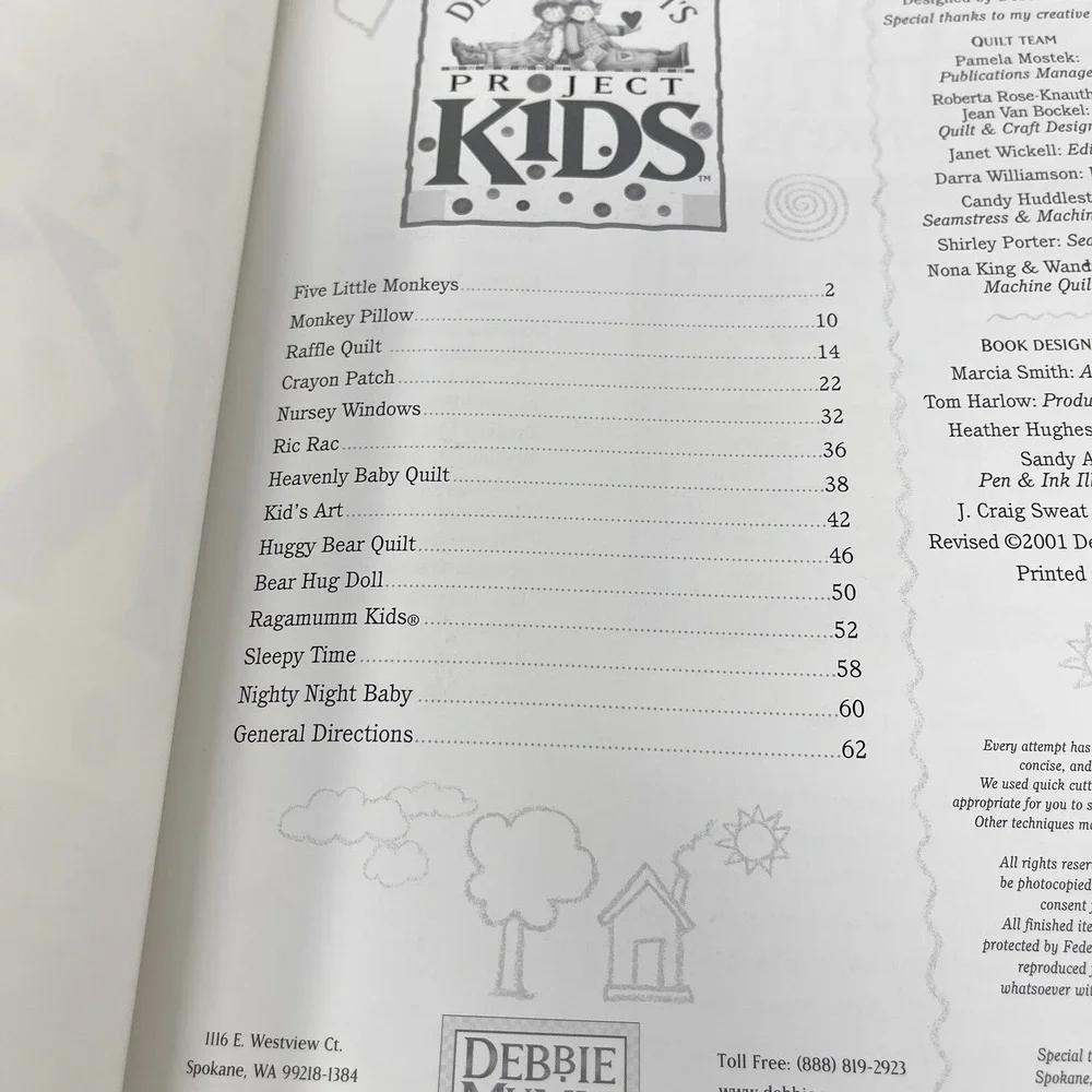 Kid Friendly Quilts Debbie Mumm's Project Kids Softcover Book Pillow‎ Child